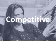Competitive: Benchmark sales and service behaviors against key competitors.
